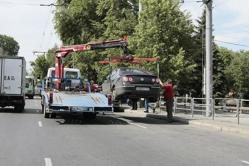 Фото оказания услуг эвакуации